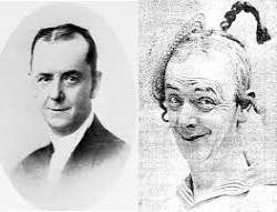 Actor Eddie Foy was performing on stage to a house full audience when a spotlight operator noticed a calcium light that sparked a little fire backstag